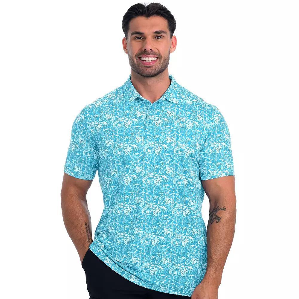 Men's Antigua Resort Polo, Size: Large, Blue Product Image