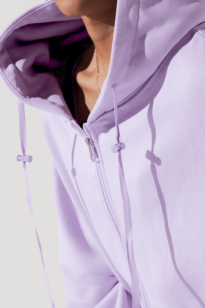 Zip Cloud Hoodie - Pistachio Product Image