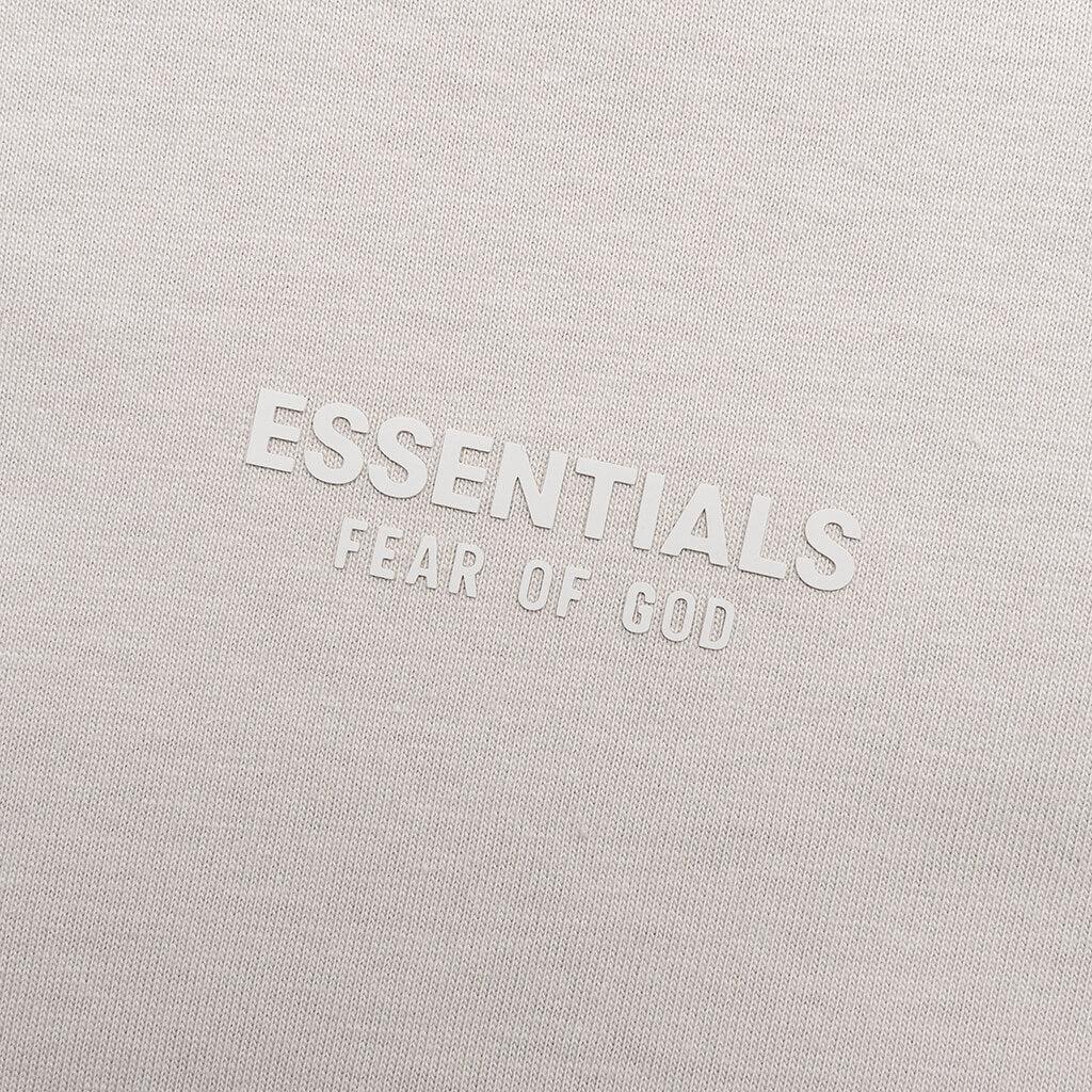 Essentials L/S Tee - Silver Cloud Male Product Image