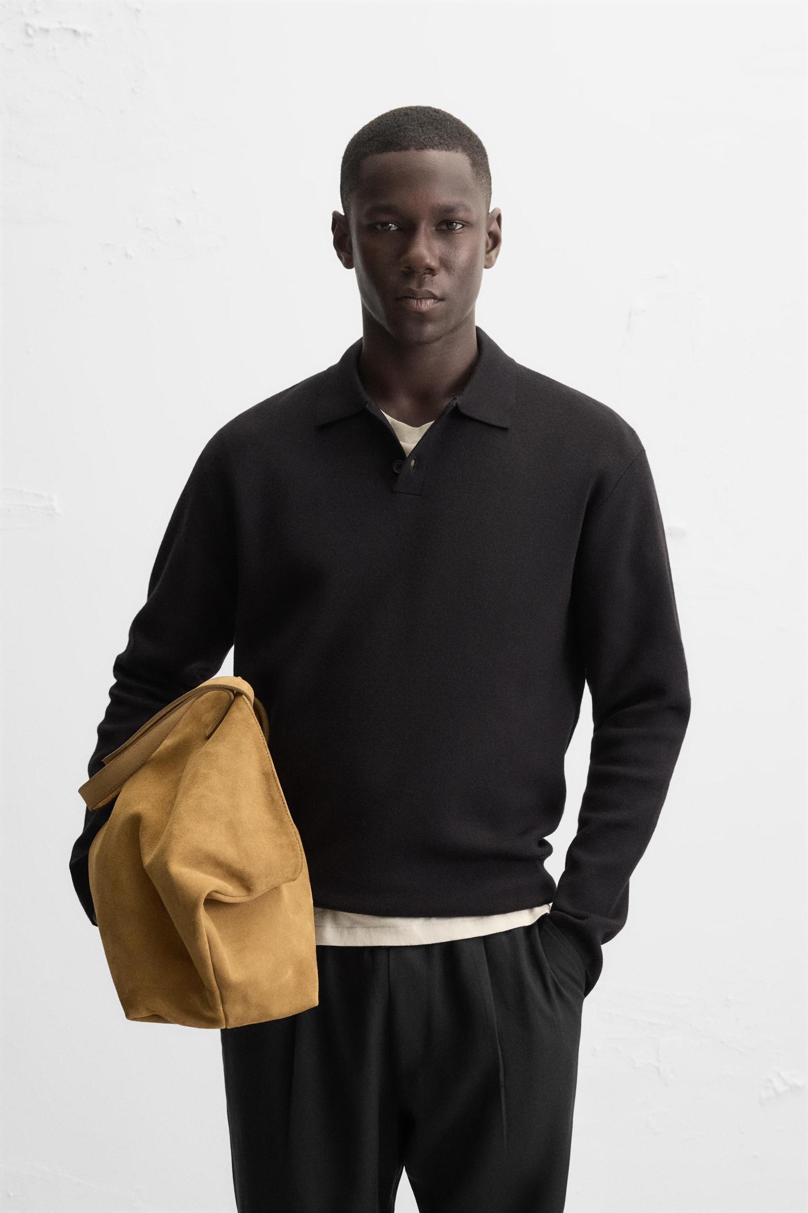 SOFT KNIT POLO SHIRT Product Image