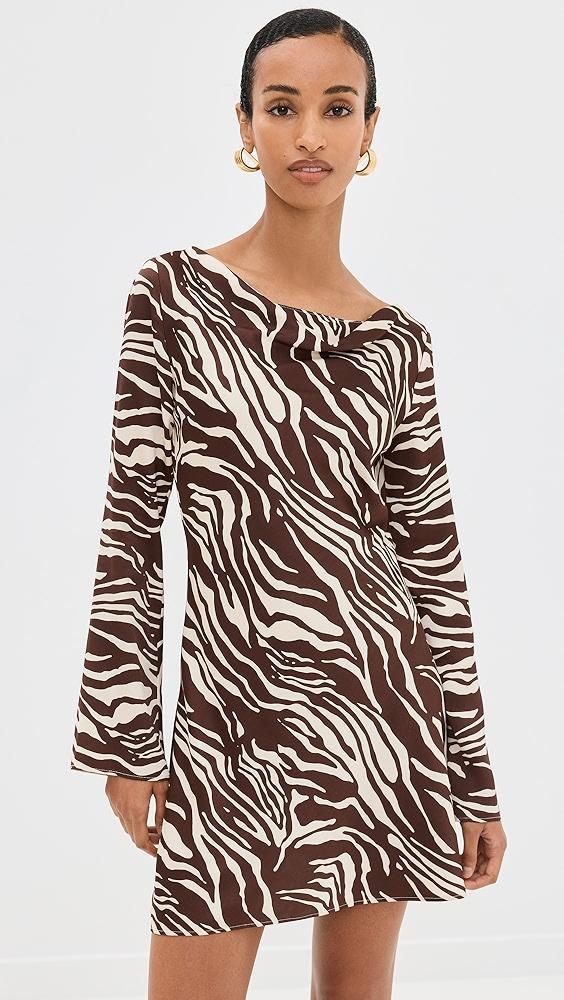 Reformation Pike Satin Dress | Shopbop Product Image