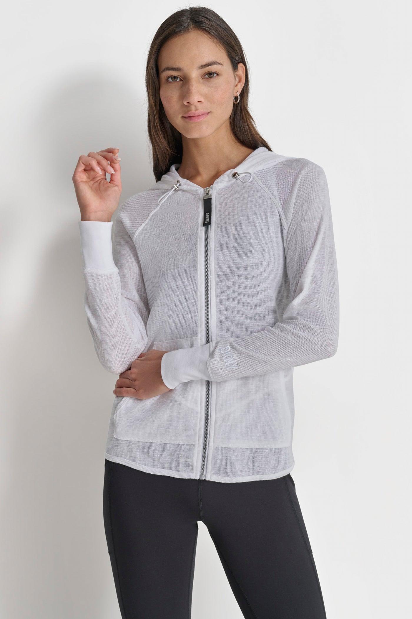 SLUB WAFFLE KNIT HOODIE Product Image