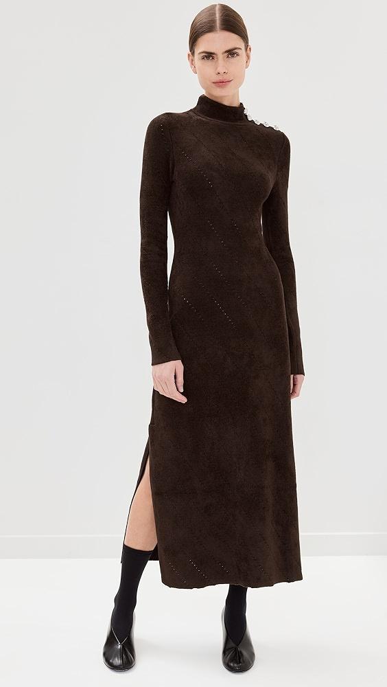 Proenza Schouler White Label Jude Knit Dress in Chenille | Shopbop Product Image