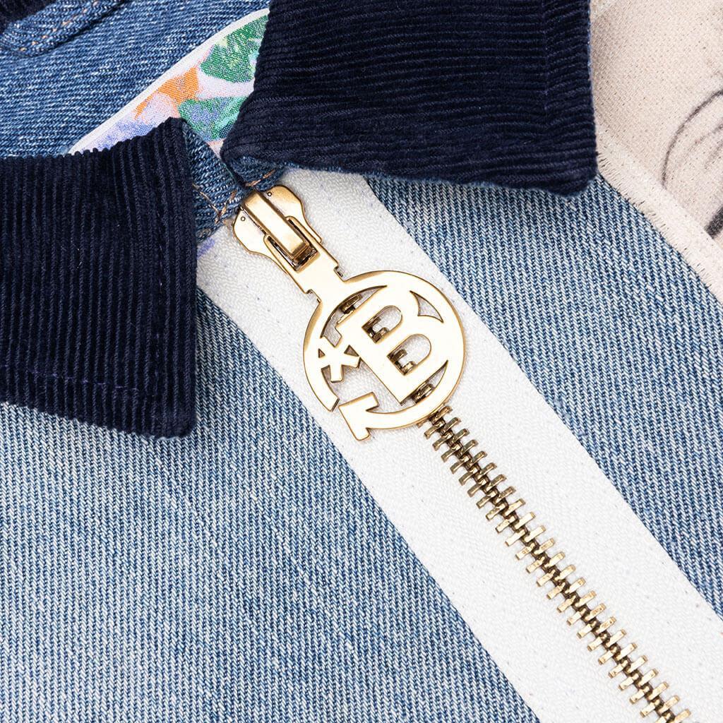 Rock City Reconstructed Denim Jacket - Indigo Male Product Image
