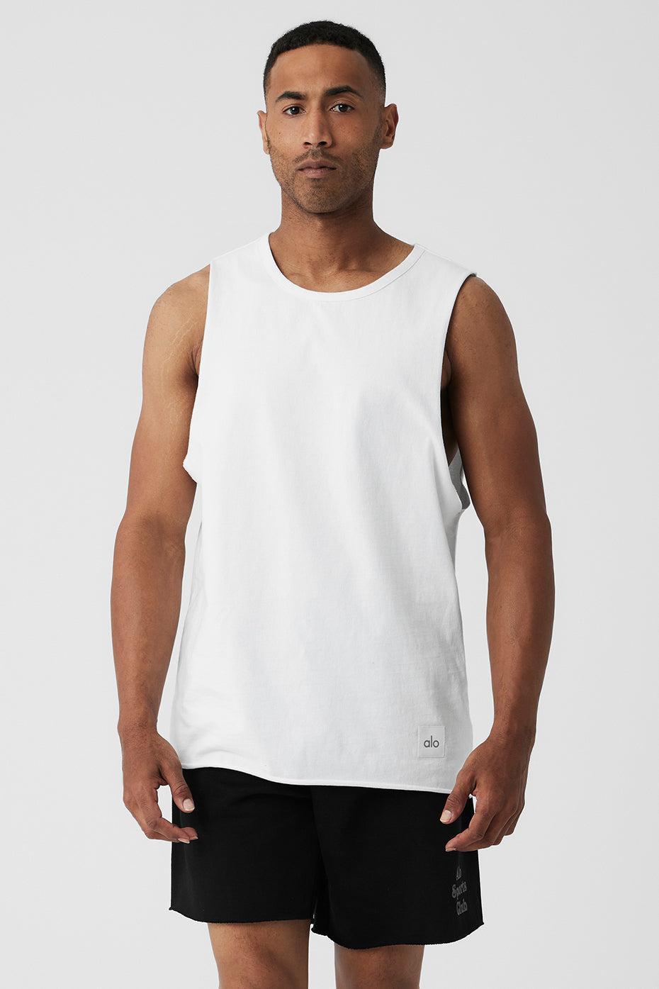 Alo Yoga | Society Raw Edge Tank Top Product Image