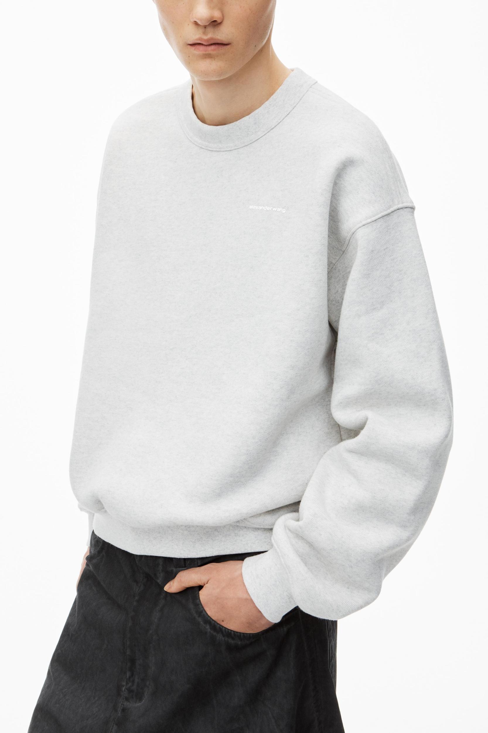 Unisex Crewneck Sweatshirt In Dense Fleece  Product Image