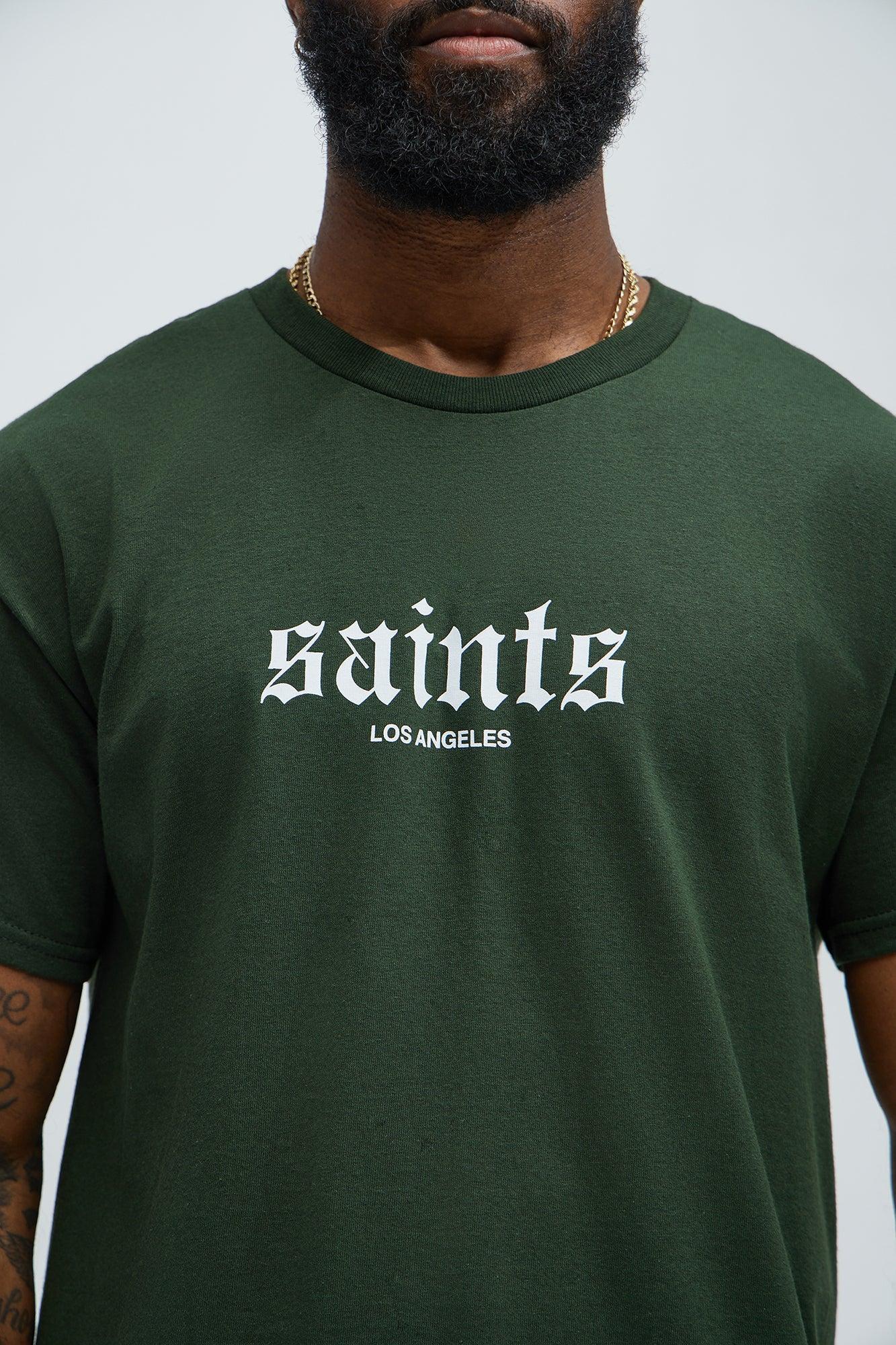 Saints Los Angeles Short Sleeve Tee - Green Product Image