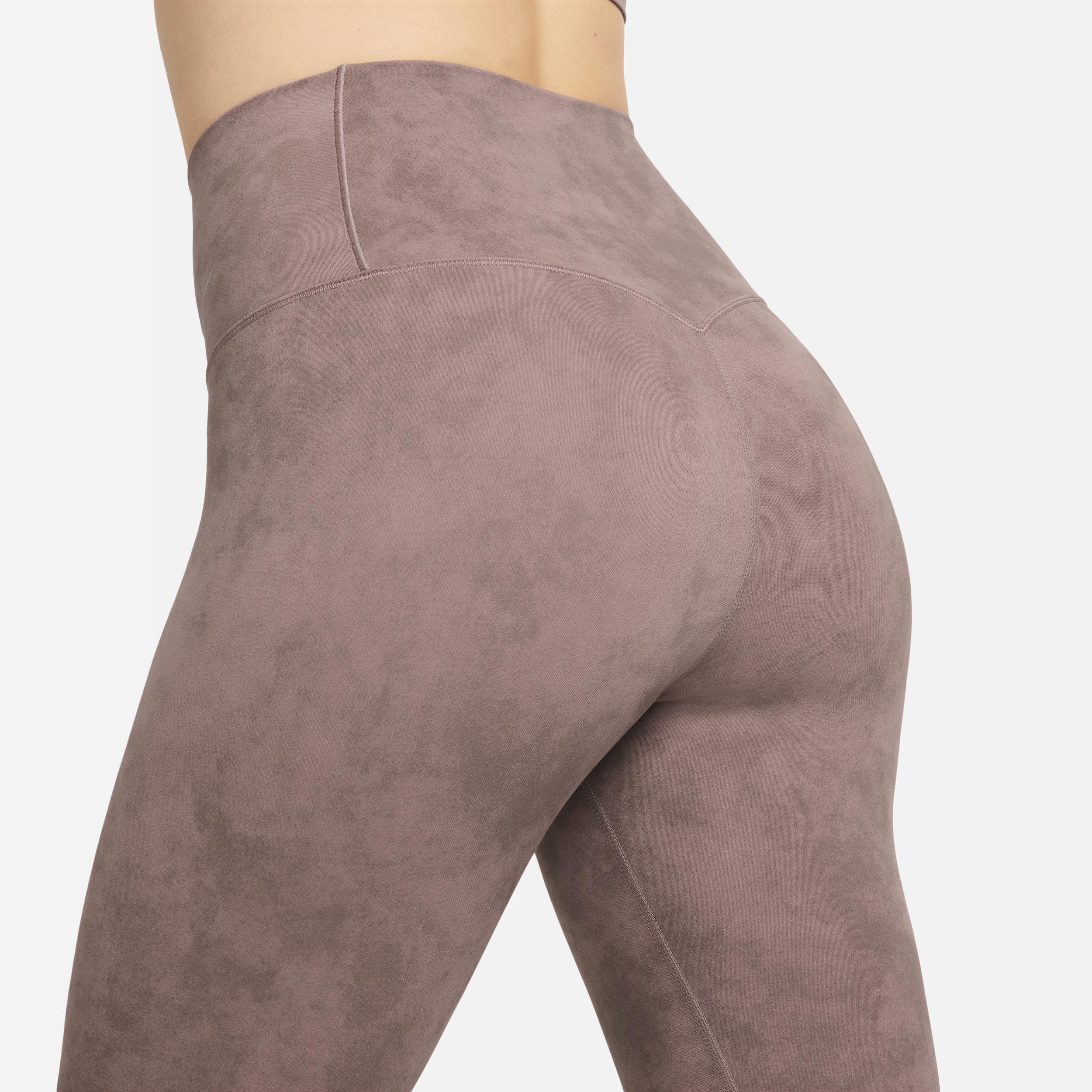 Nike Zenvy Tie-Dye Women's Gentle-Support High-Waisted 7/8 Leggings Product Image