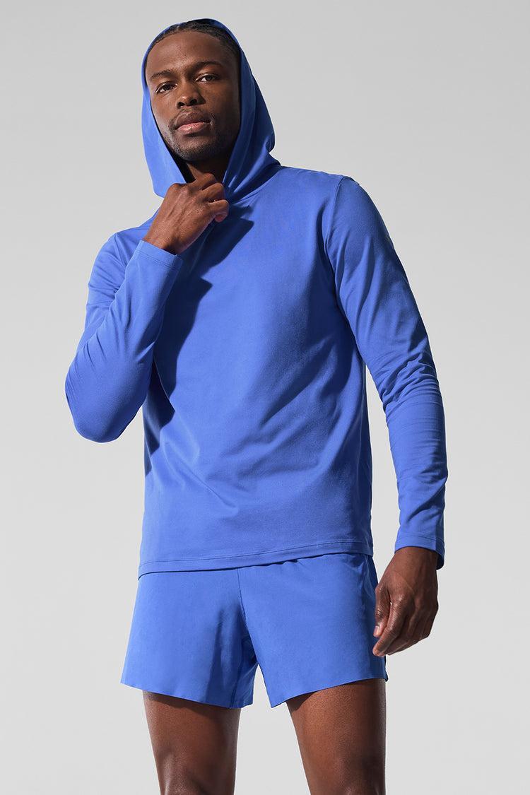 Conquer Reform Long Sleeve With Hood - Marathon Blue Product Image