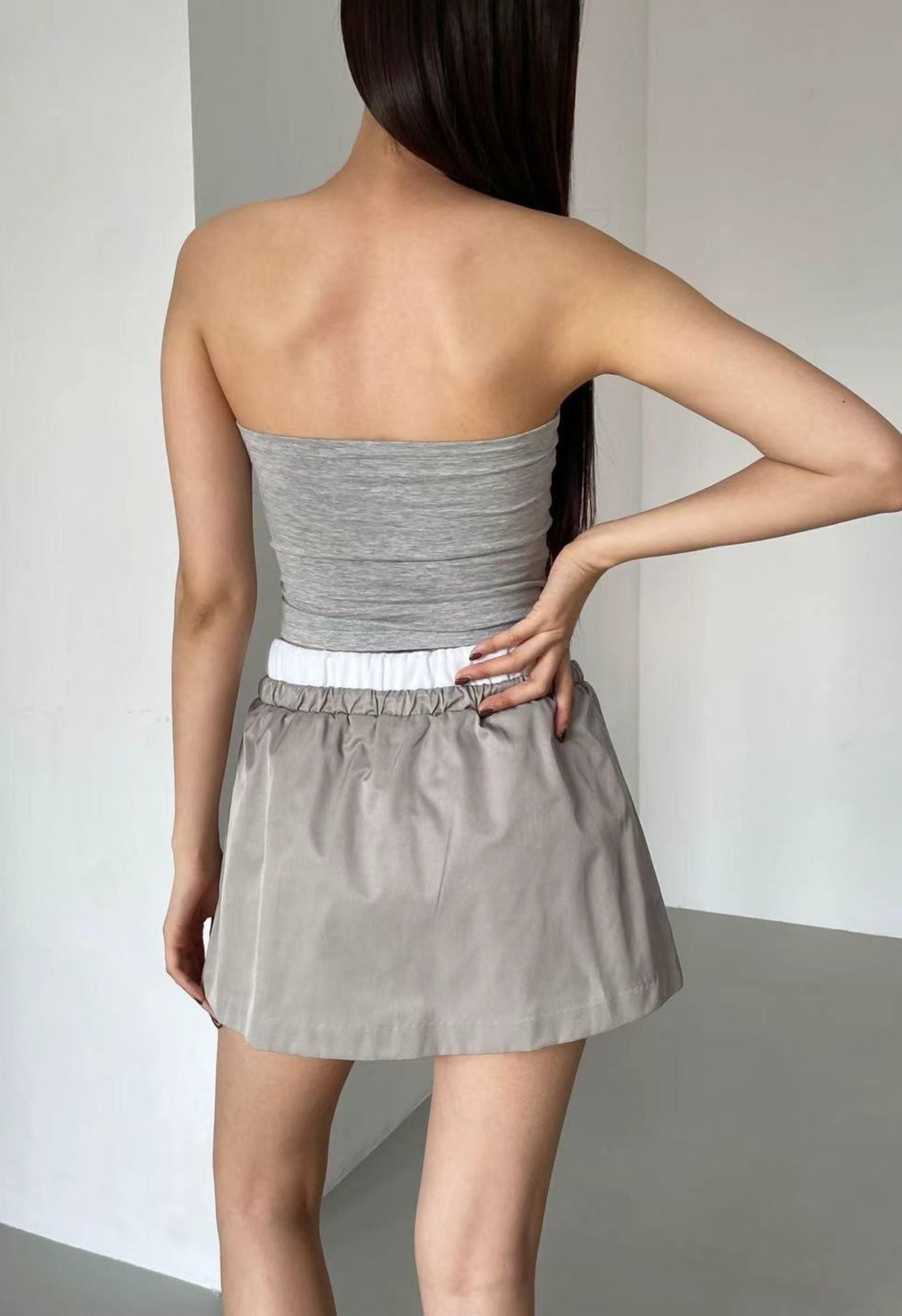 Pippa Skirt in Khaki Product Image