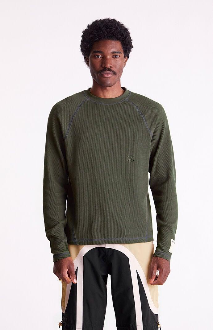 RC Outdoor Supply Men's Long Sleeve Waffle Knit T-Shirt Product Image