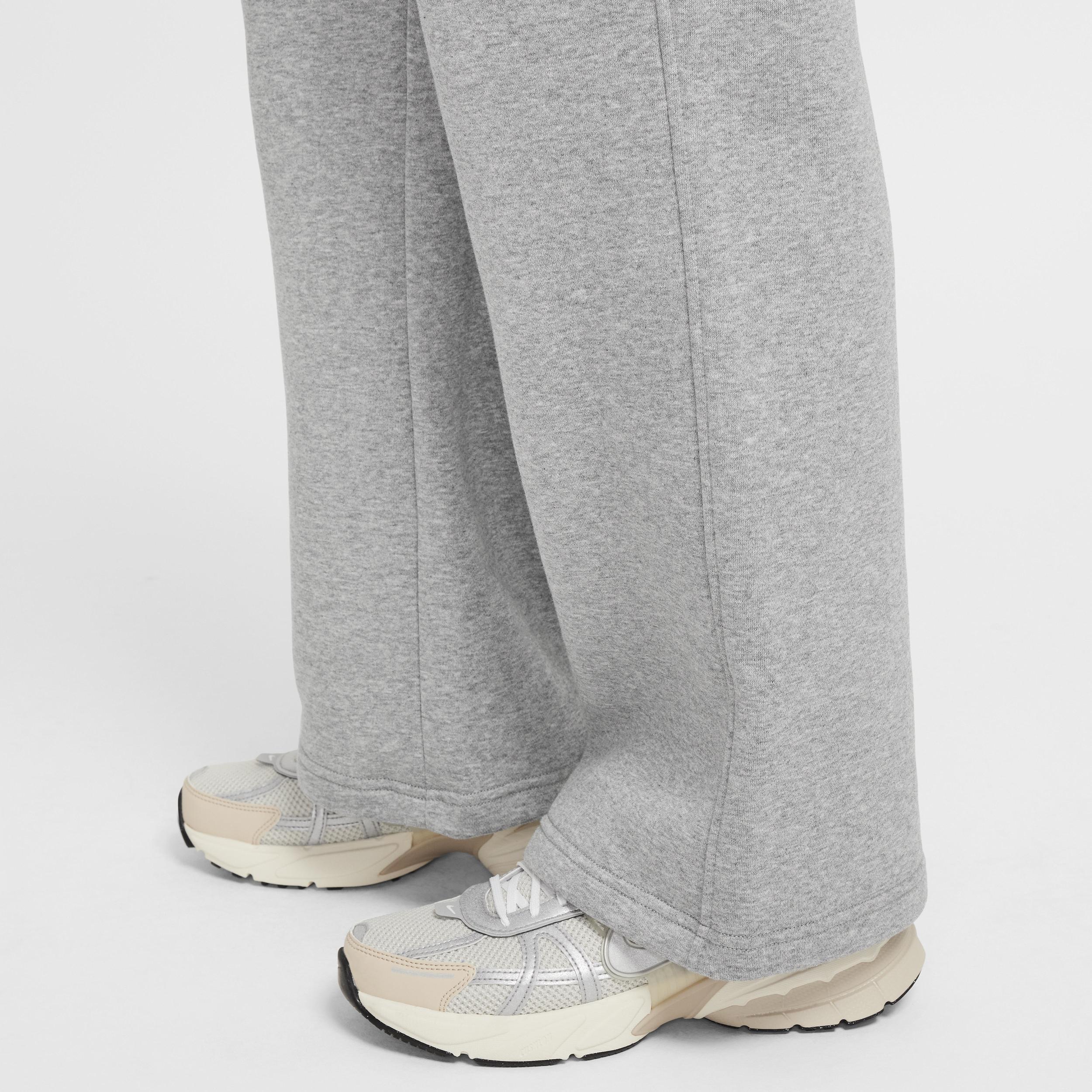 Girls 7-16 Nike Sportswear Club Fleece Wide-Leg Pants, Girl's, Size: Large, Pink Product Image