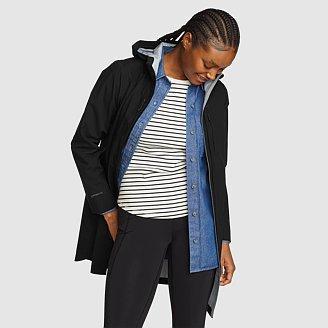 Women's Oscillate 3L Waterproof Trench Coat Product Image