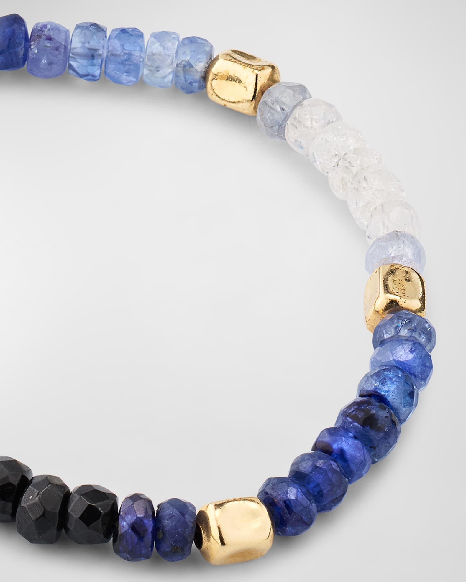 Jumbo Stone and Gold Bead Bracelet  Product Image