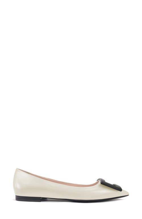 Womens Gommettine Leather Flats Product Image