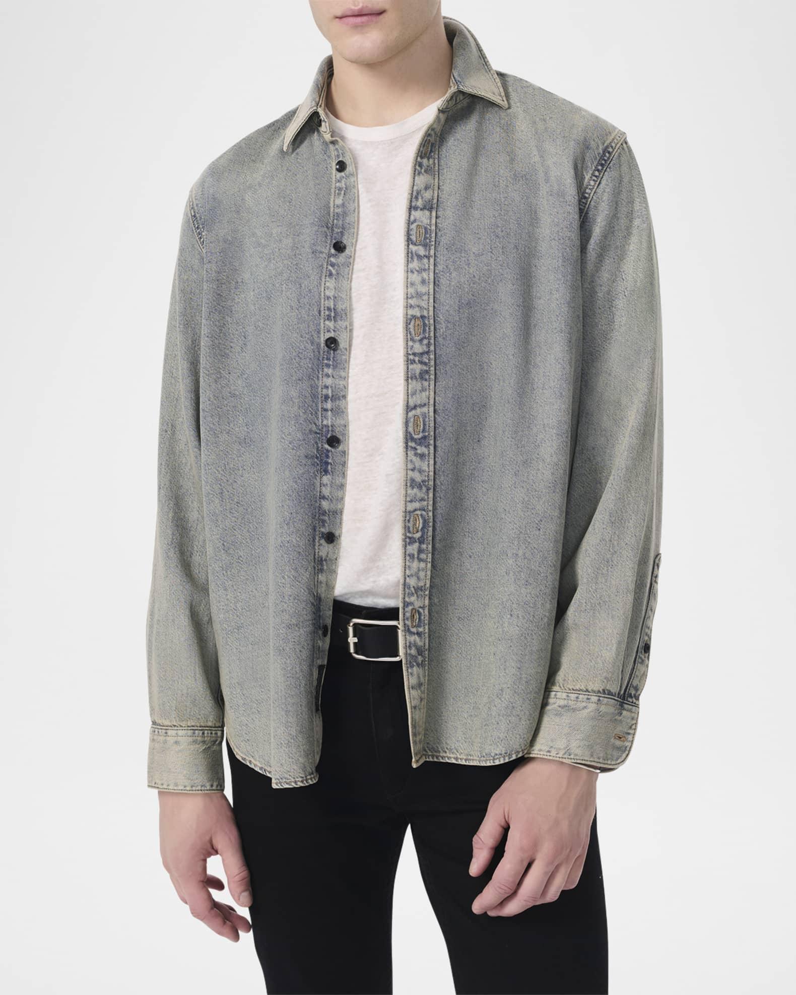 Mens Finch Denim Shirt Product Image