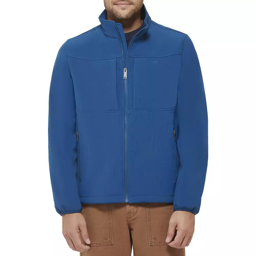 Men's Dockers Softshell Stand Collar Jacket, Size: Large, Poseidon Product Image