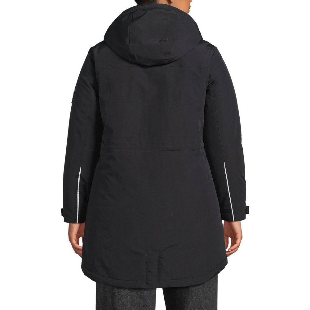 Plus Size Lands' End Women's 3-in-1 Squall Winter Parka Jacket, Size: 1XL, Black Product Image