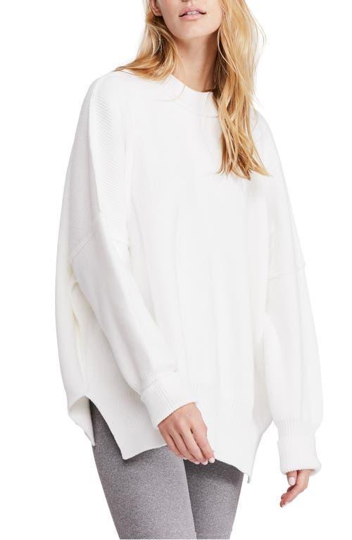 Free People Easy Street Tunic Sweater Black S Product Image