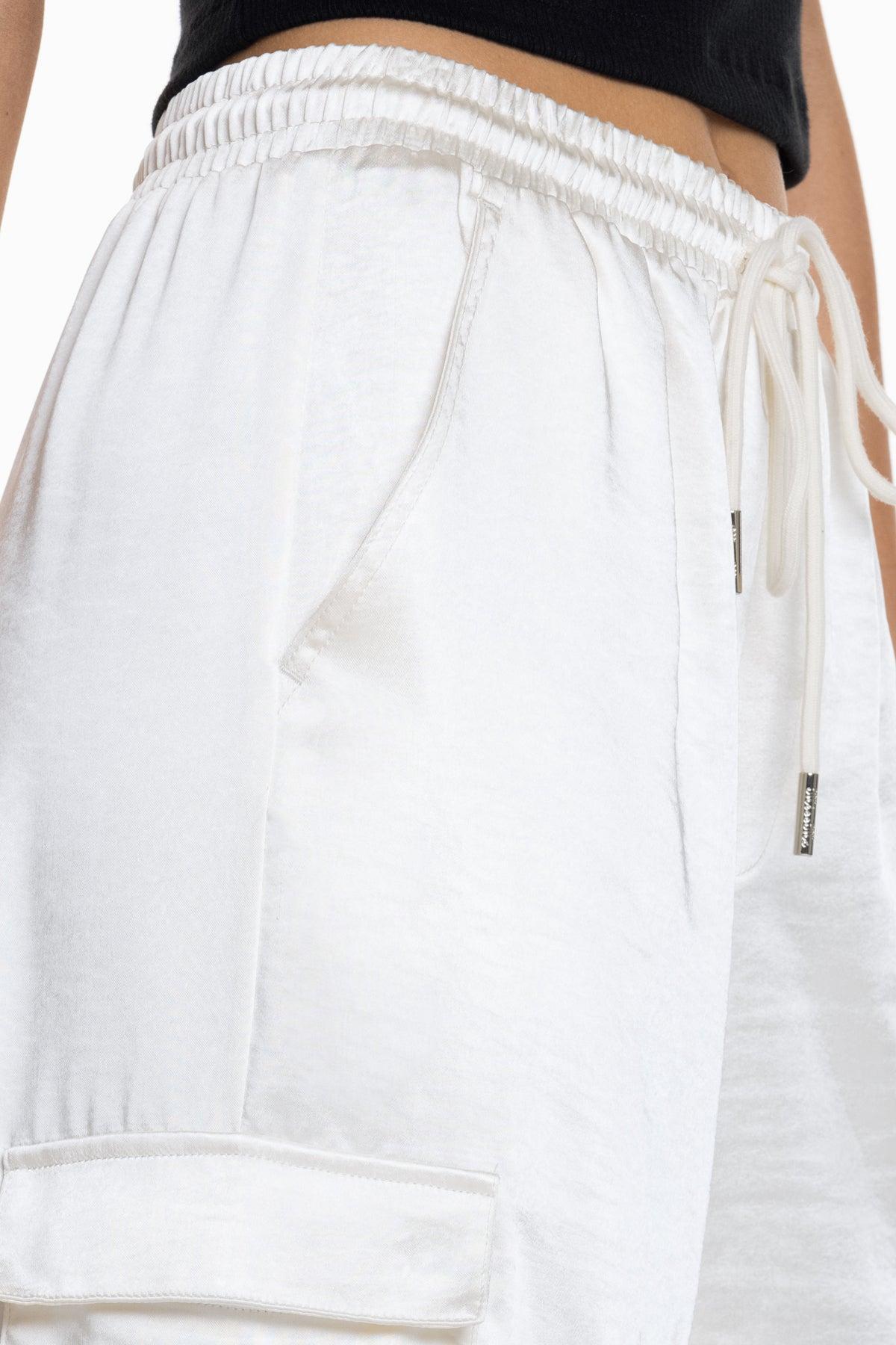 Camila Satin Cargo Pants Product Image