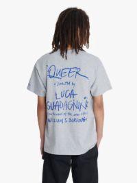 JW ANDERSON X QUEER T-SHIRT WITH NECKLACE PRINT in grey | JW Anderson US  Product Image