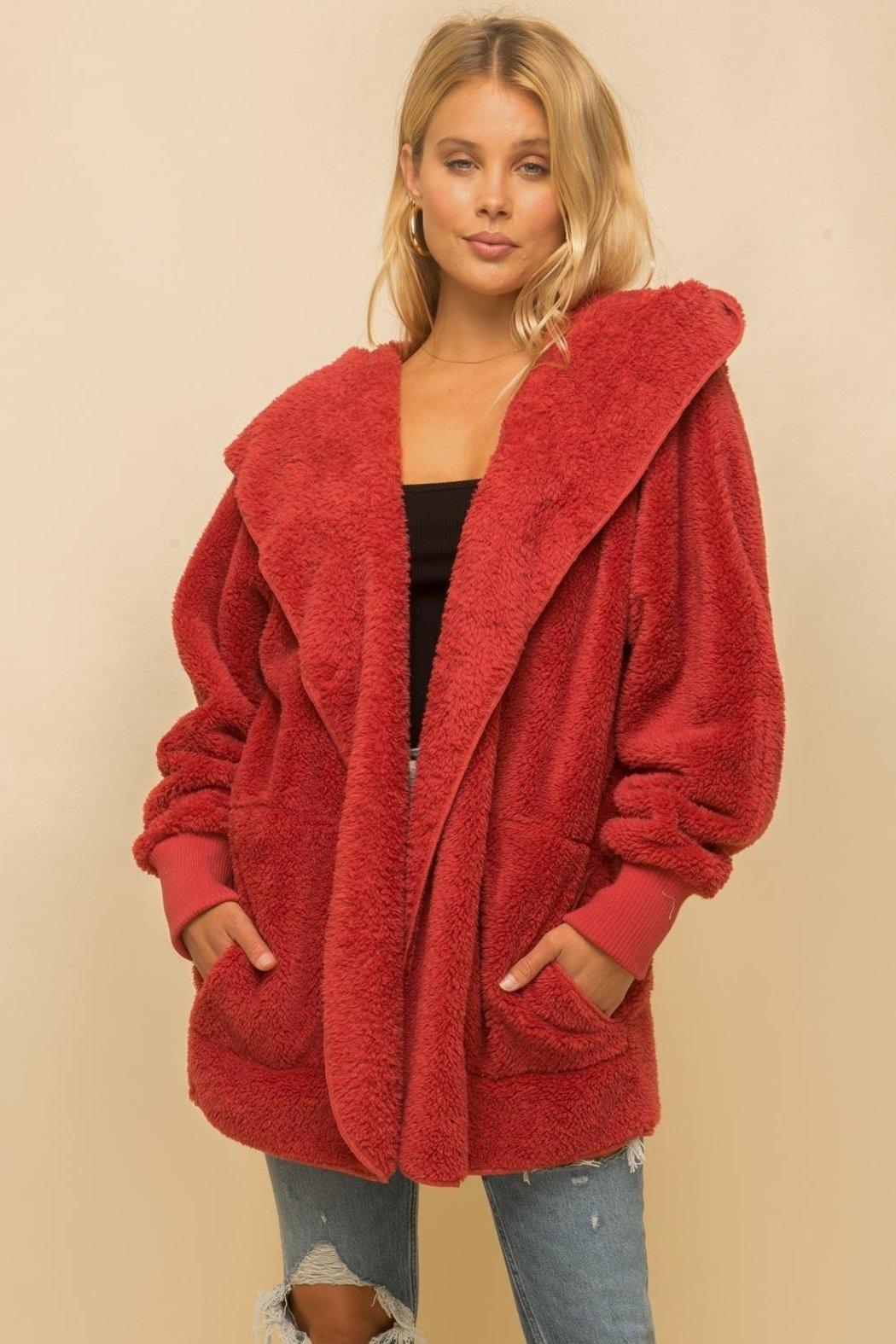 Fleece Hoodie Jacket Product Image