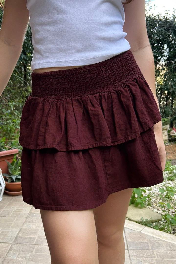 Shirred skirt Product Image