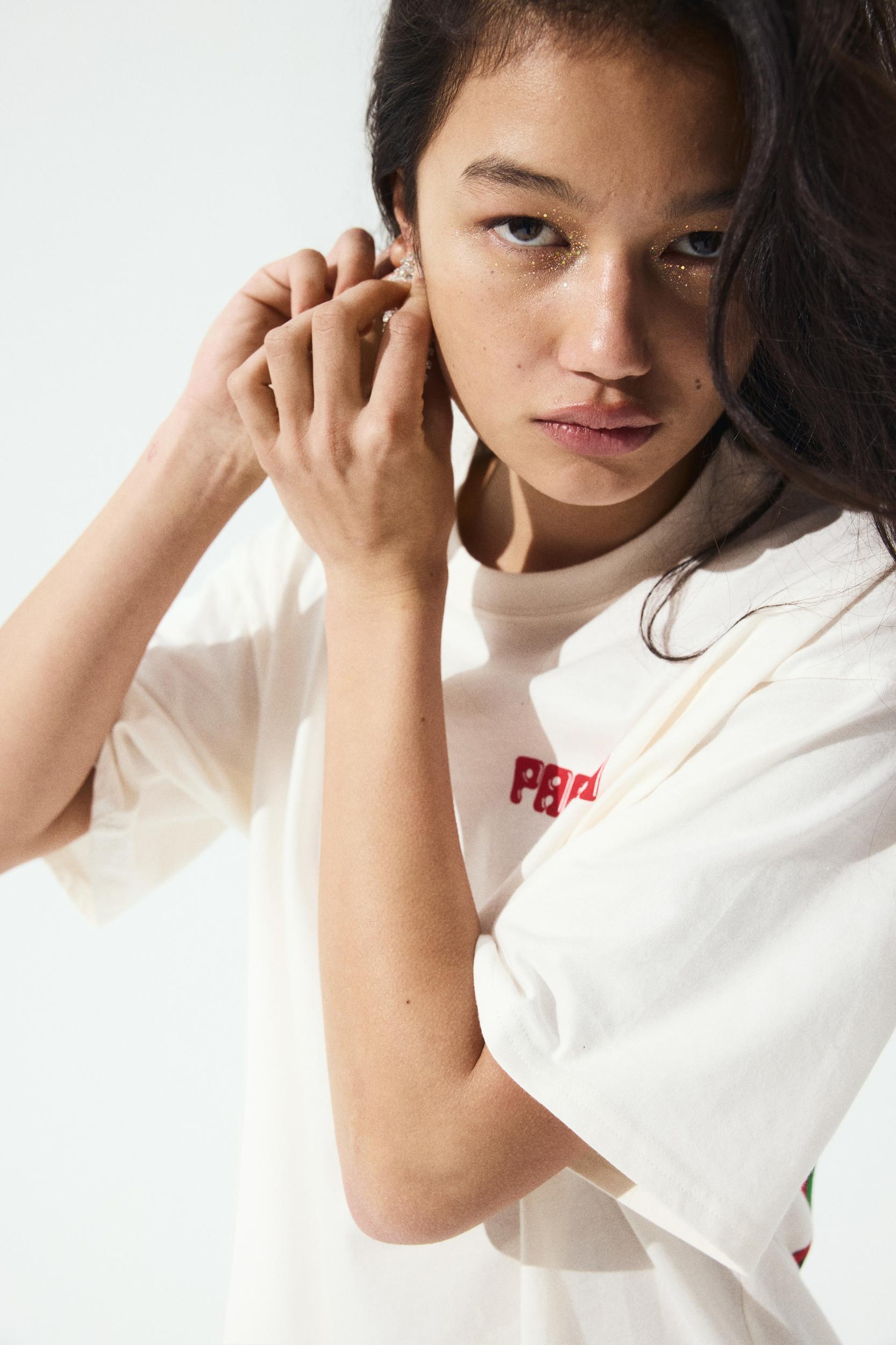 Oversized Printed T-Shirt Product Image