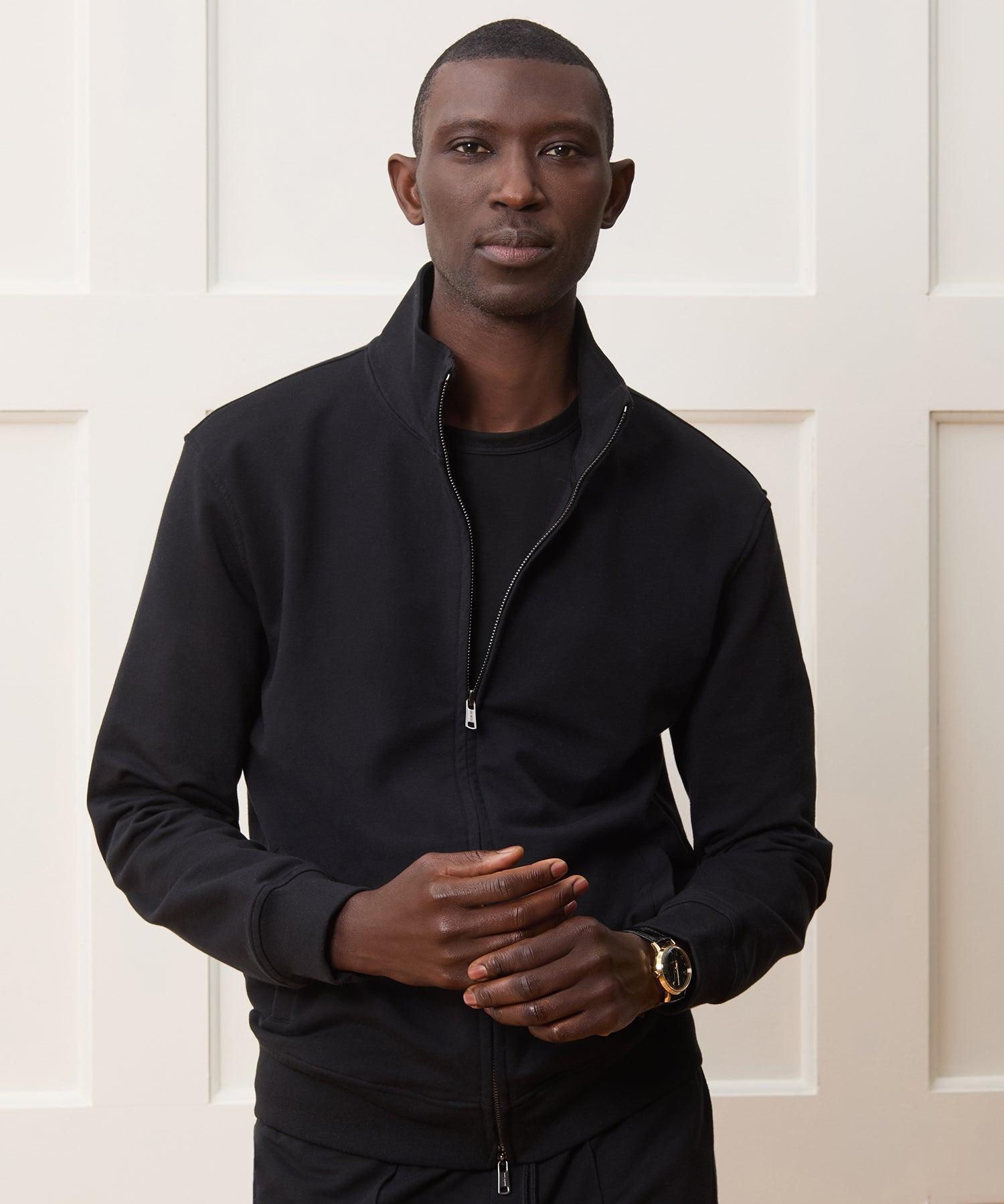 Travel Terry Full-Zip Track Jacket Product Image