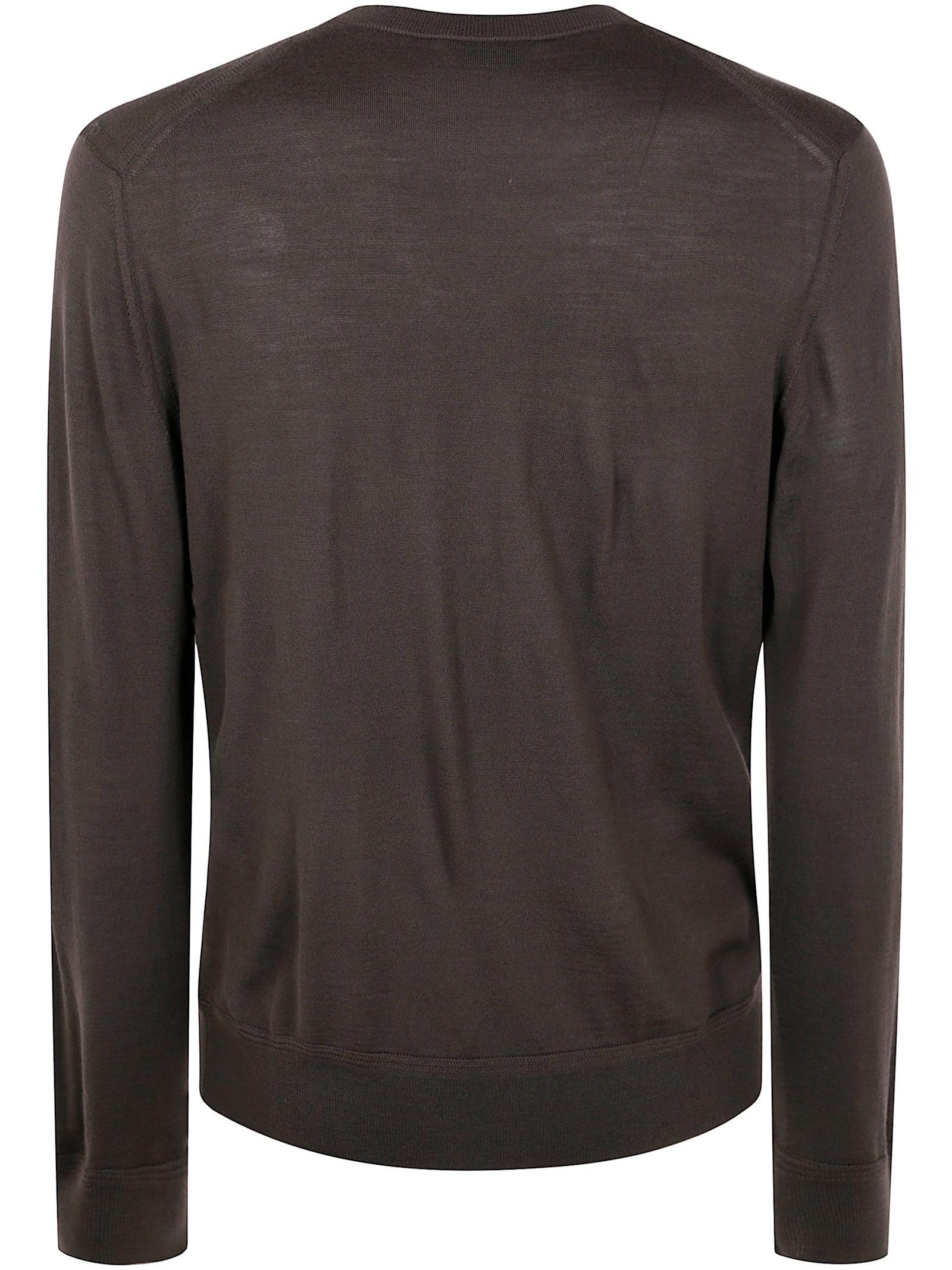 TOM FORD Knitwear Crew Neck Knitted In Green Product Image