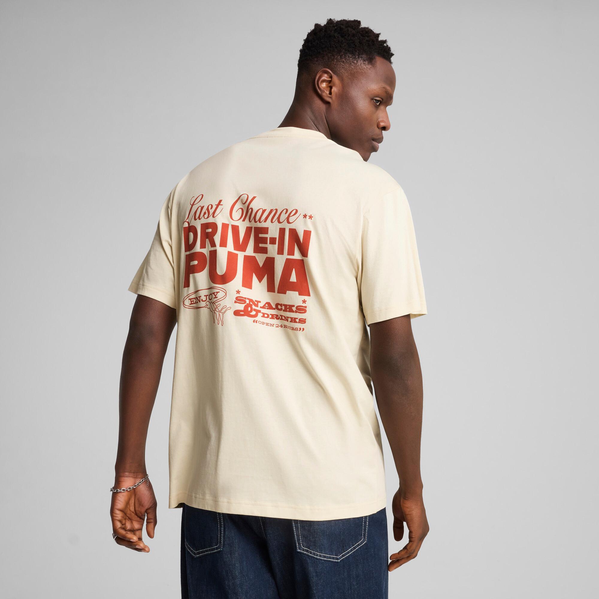 PUMA GRAPHICS Drive-In Men's Relaxed T-Shirt Product Image