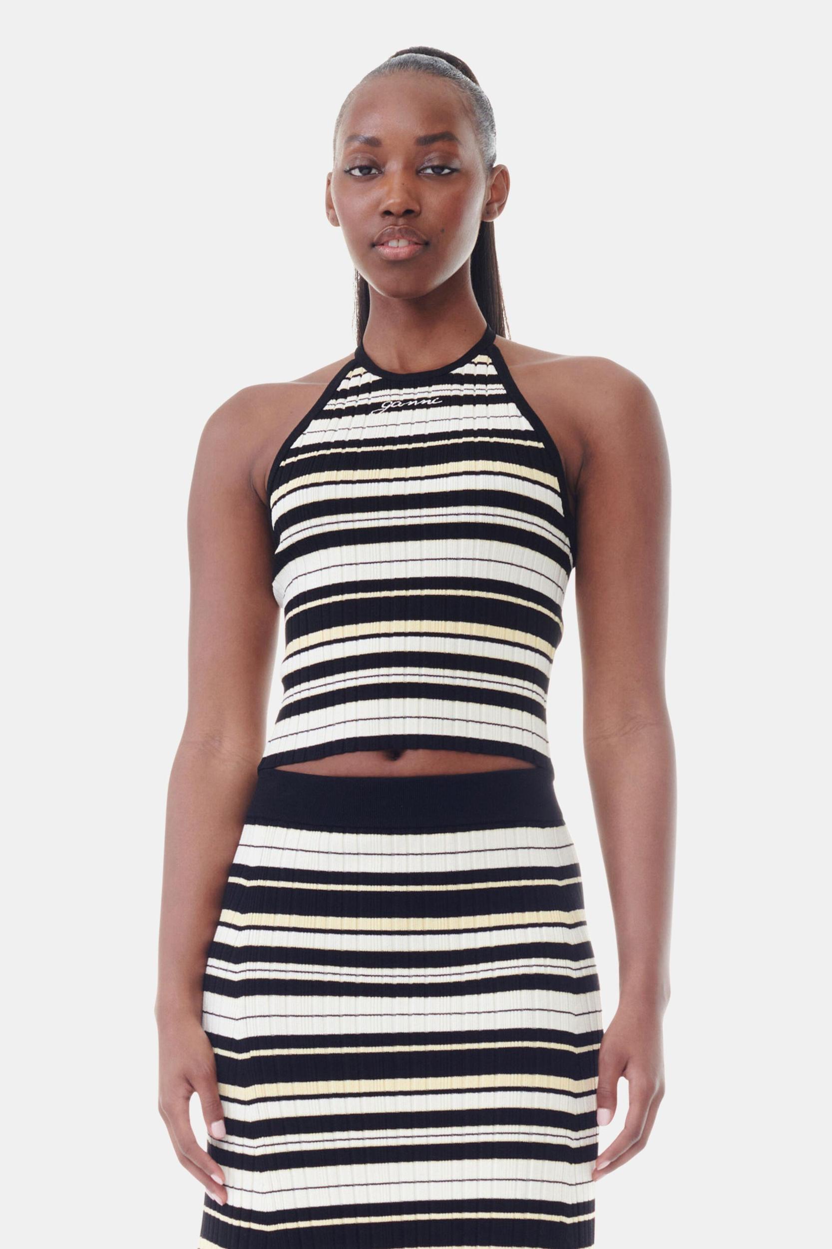 Future Rib Halterneck Top Product Image