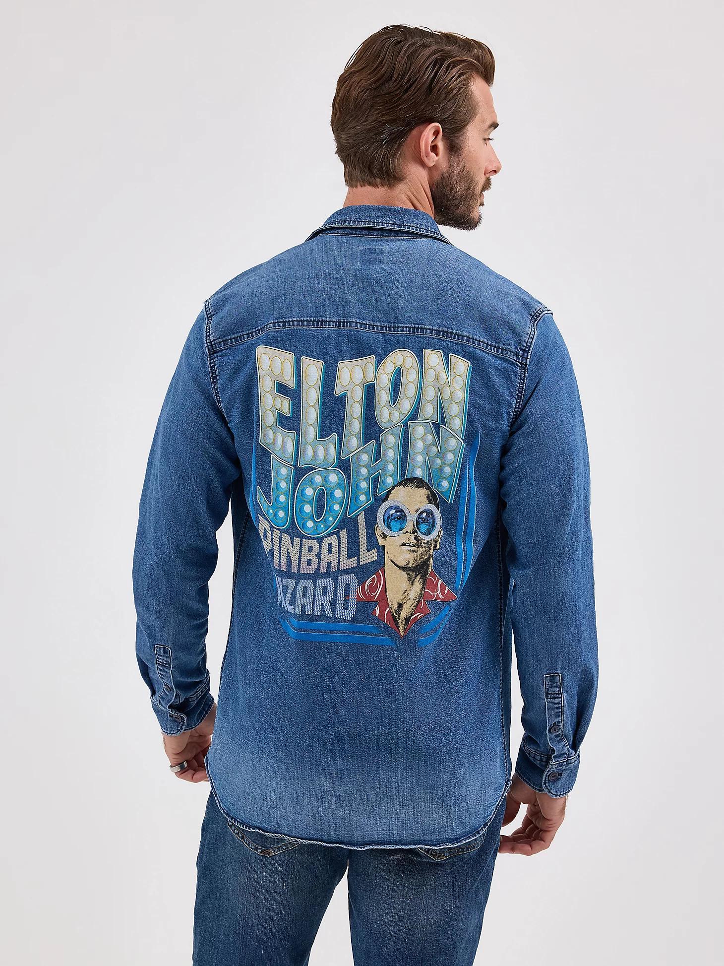Men's Elton John Extreme Motion All Purpose Shirt | Men's Tops & Tees | Lee® Product Image
