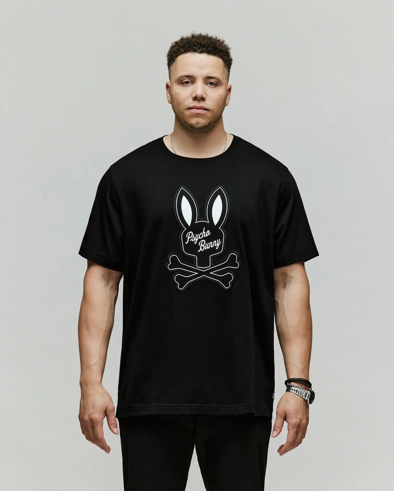 MENS BIG AND TALL DEREK CENTER GRAPHIC TEE - BT0200010 Product Image