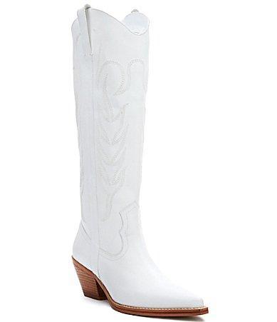 Matisse Agency Leather Tall Western Boots Product Image