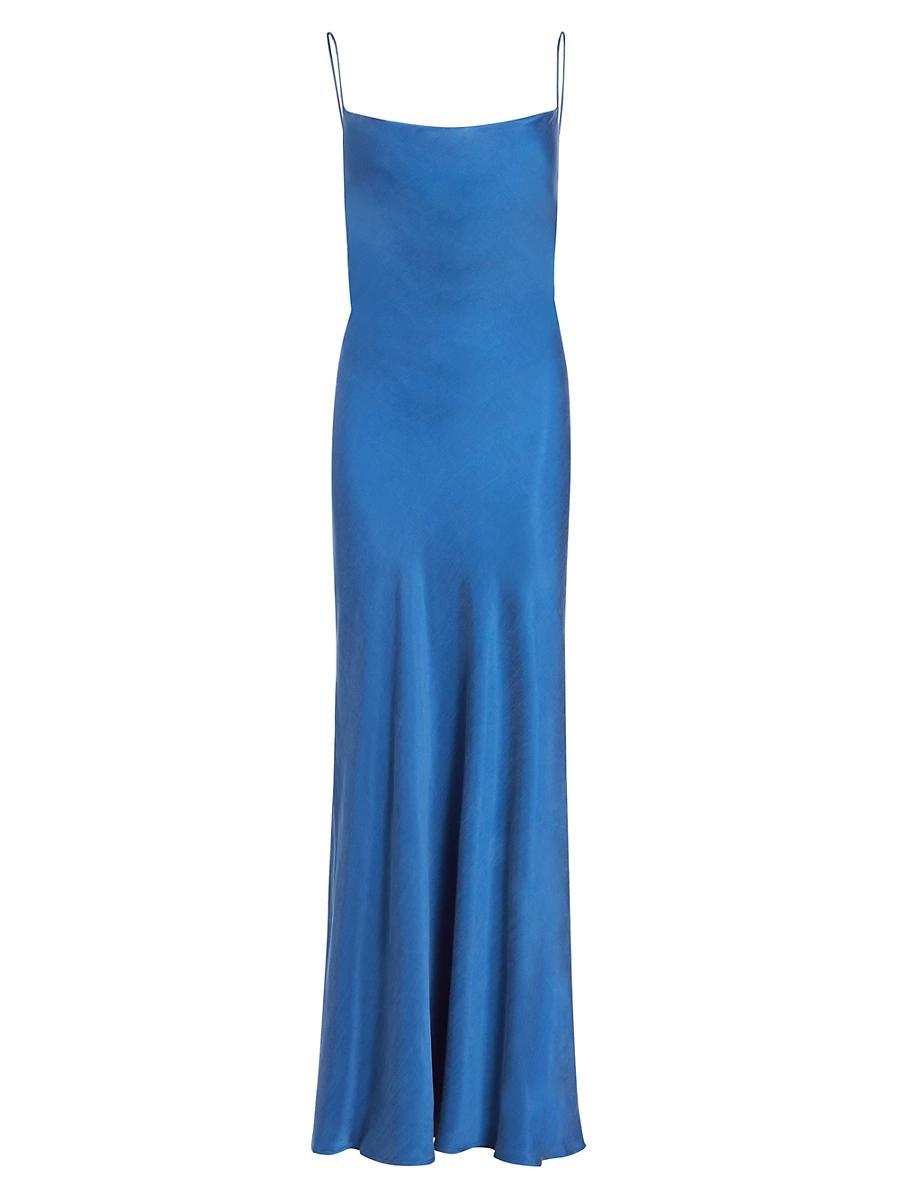 Womens Bianca Strappy Satin Slipdress Product Image
