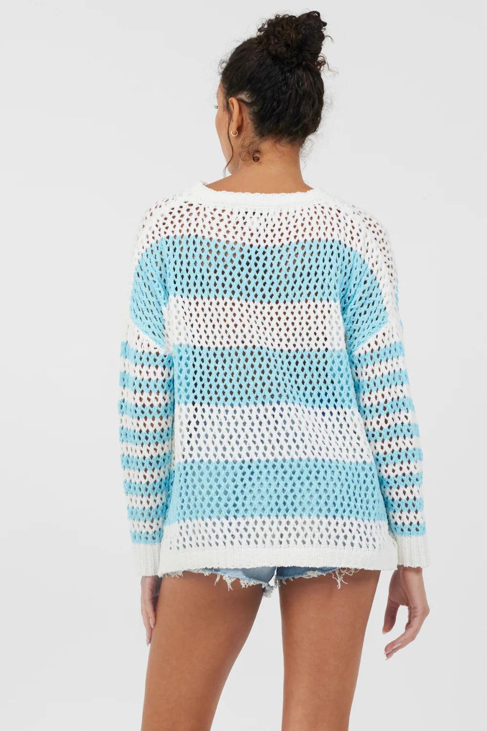 Stripe Tropical Crew Product Image
