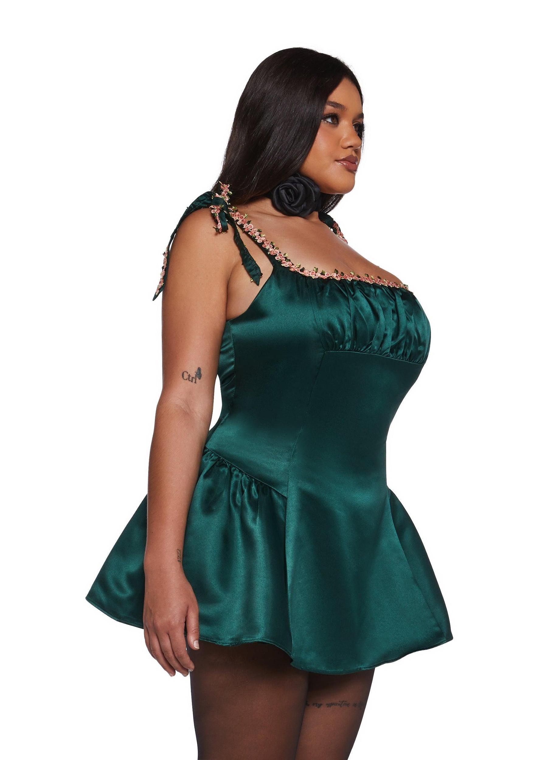 Mayfair Residence Mini Dress - Green Baby Product Image