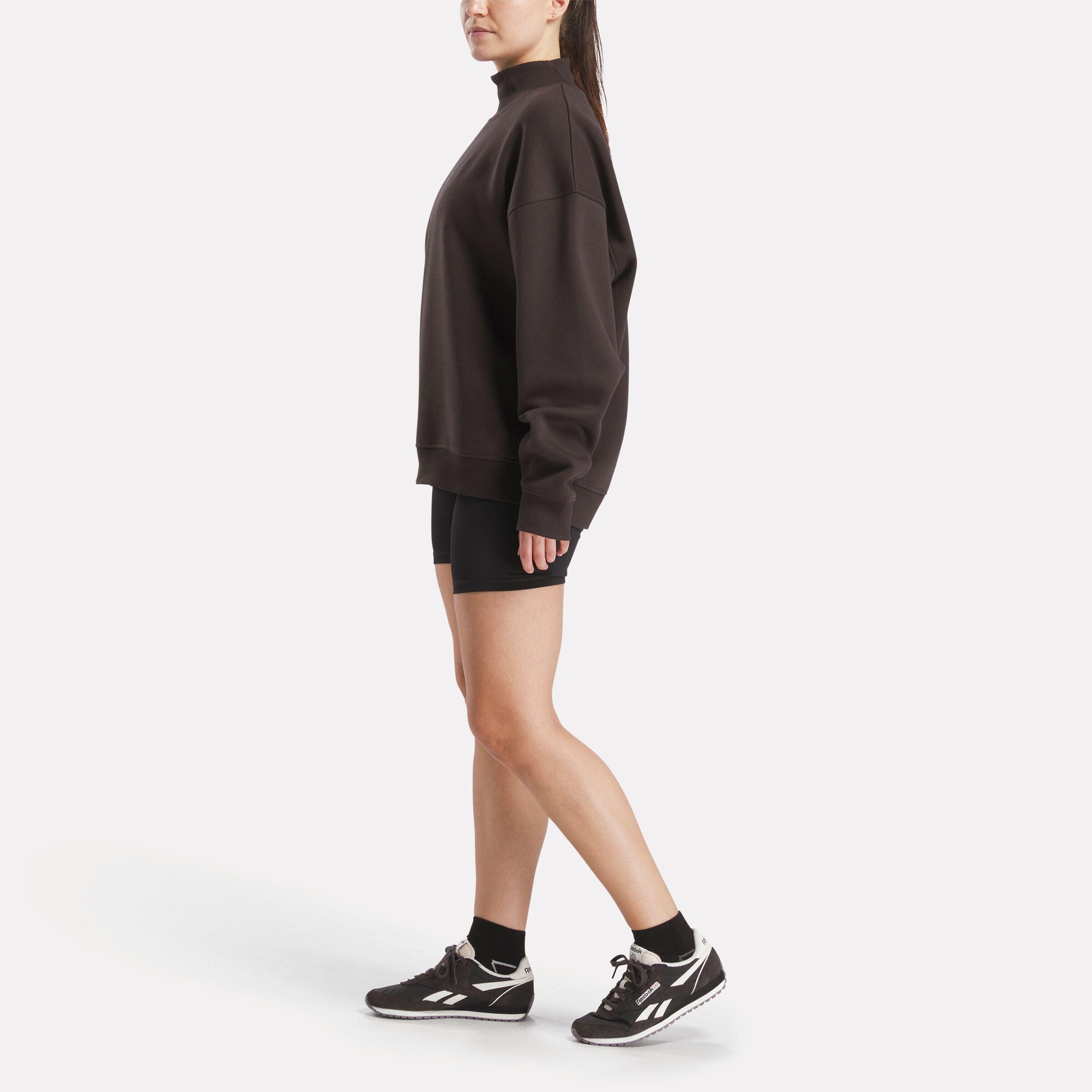 Women's Longline Roll Neck Sweatshirt Product Image