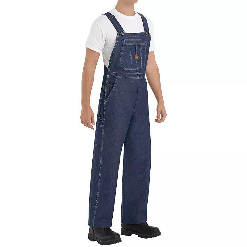 Men's Classic-Fit Denim Bib Overalls, Size: 36 X 32, Blue Product Image