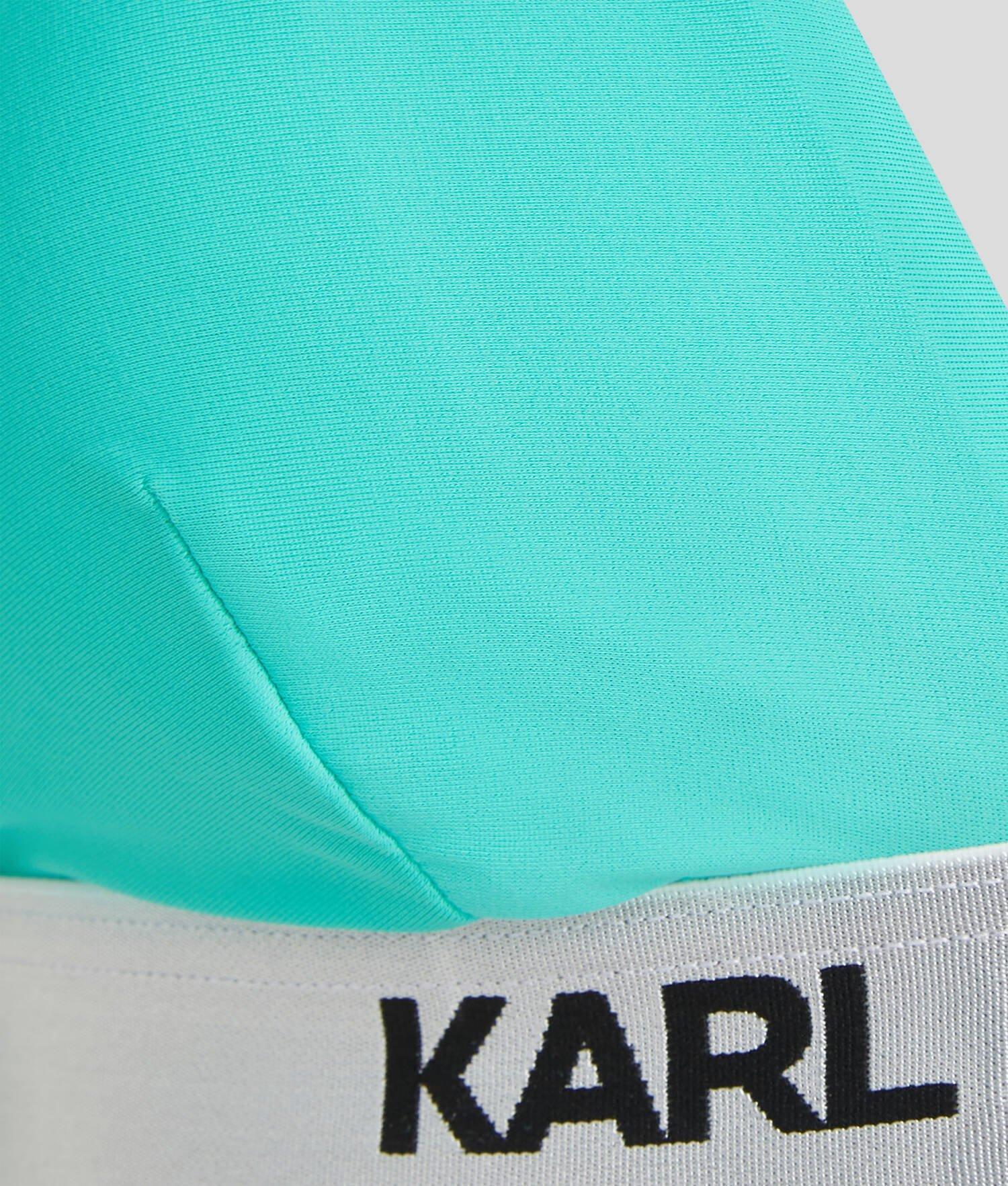 KARL LOGO TRIANGLE BIKINI TOP Product Image