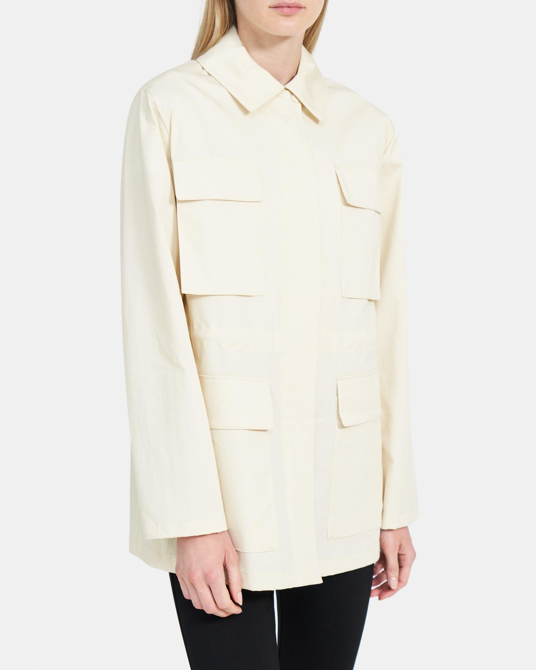 Anorak in Stretch Cotton Product Image