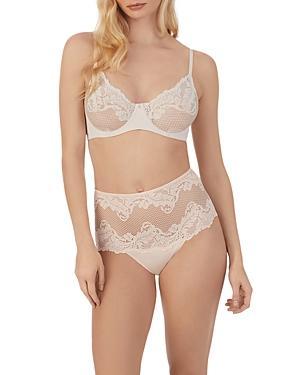 Le Mystere Lace Allure Unlined Scoop Neck Adjustable Bra Product Image