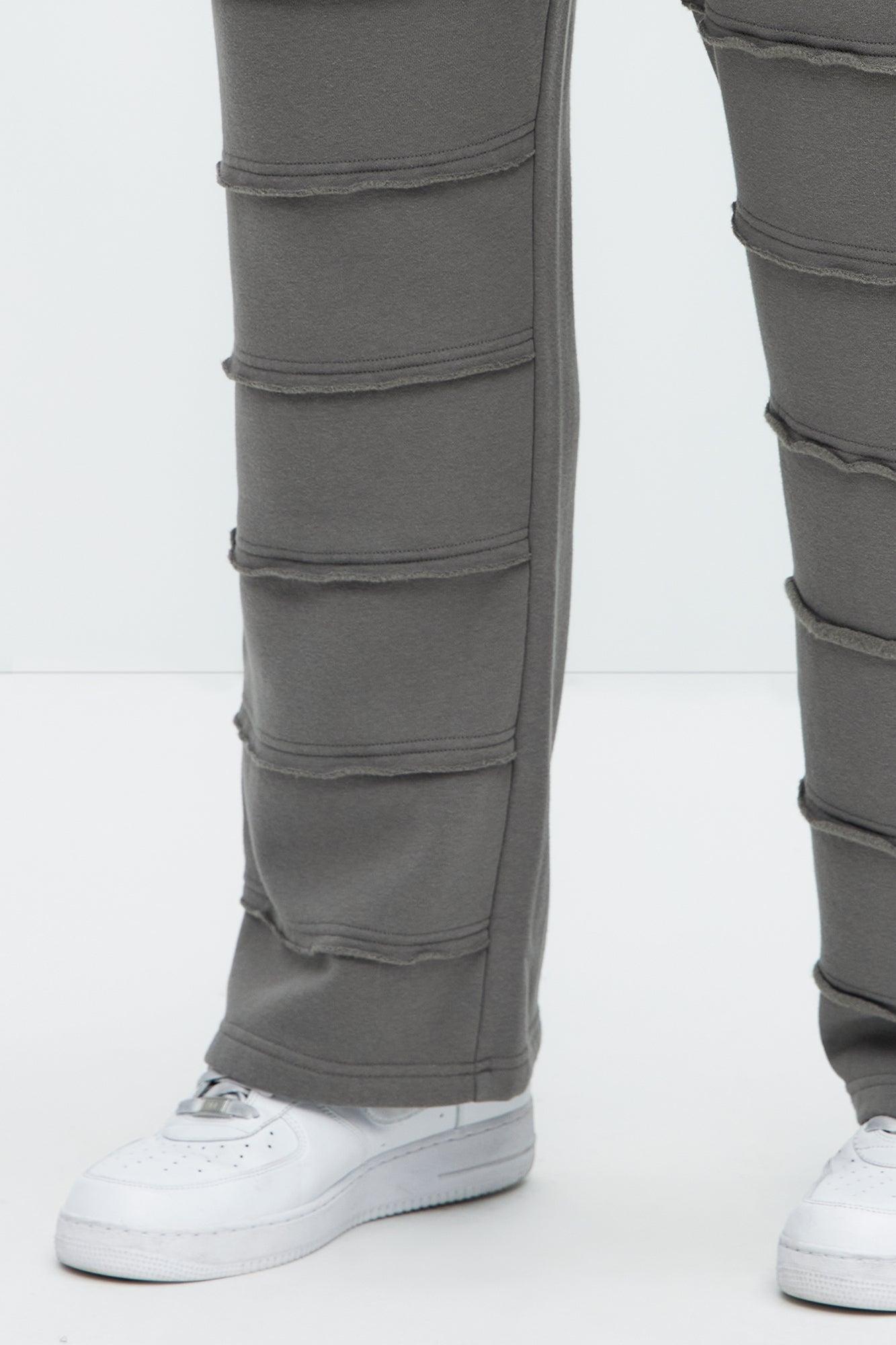 Tyson Off Your Rocker Straight Sweatpants - Charcoal Product Image