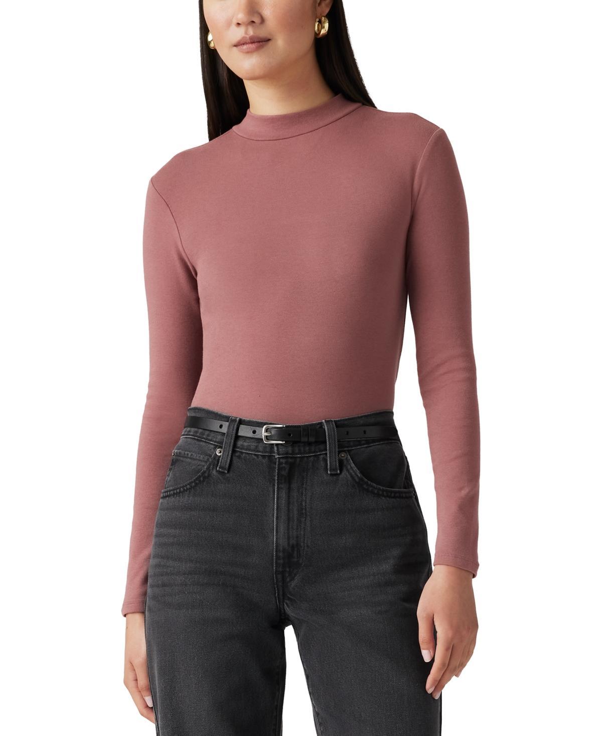 Women's Levi's® Effortless Long Sleeve T-Shirt, Size: XL, Black Product Image