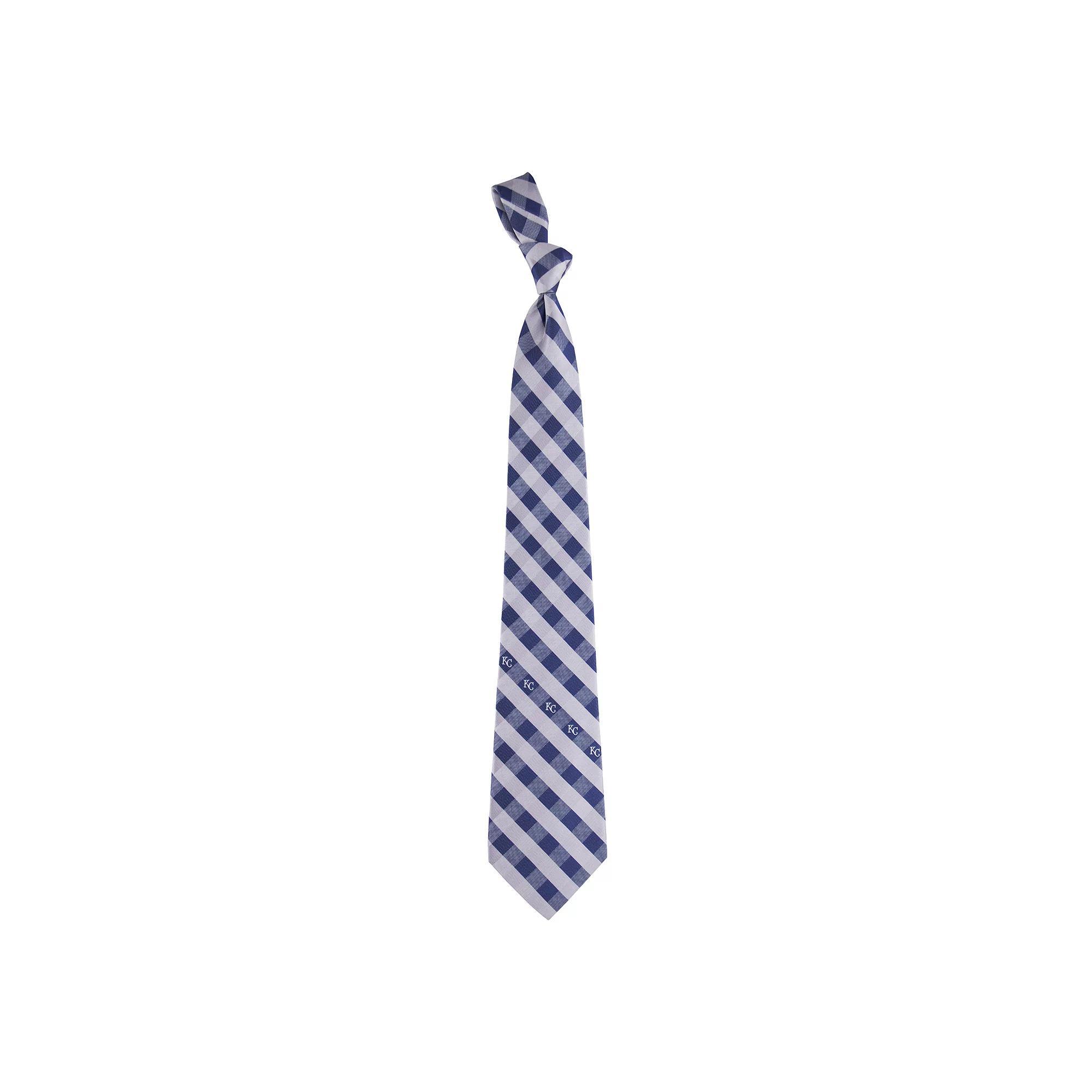 Men's West Virginia Mountaineers Gingham Tie, Team Product Image