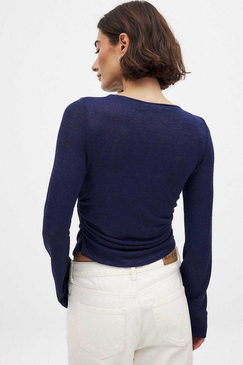 Button Detail Top Product Image