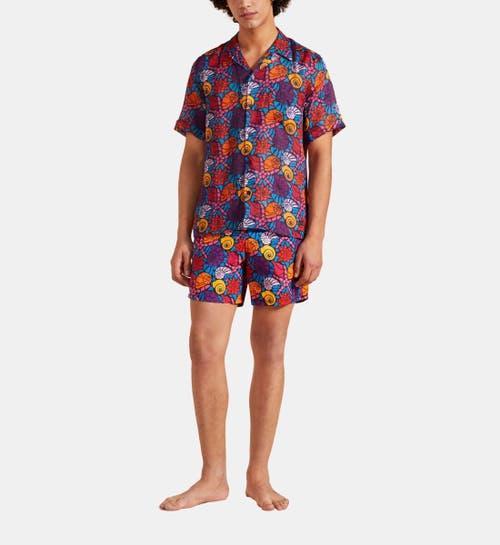 Mens Noumea Sea Graphic Camp Shirt Product Image