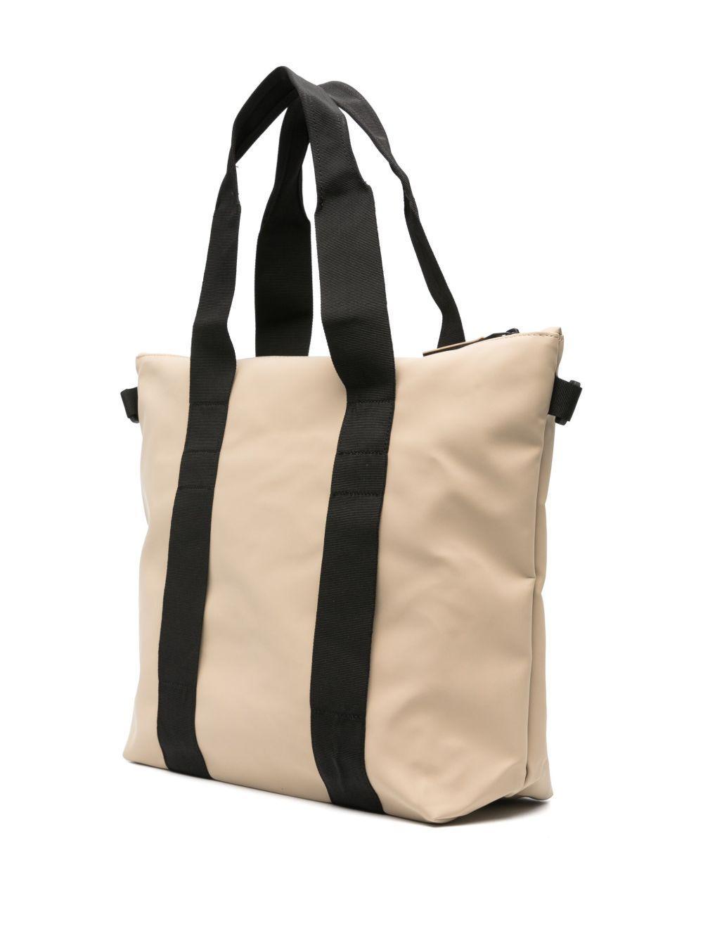 logo-debossed waterproof tote bag Product Image