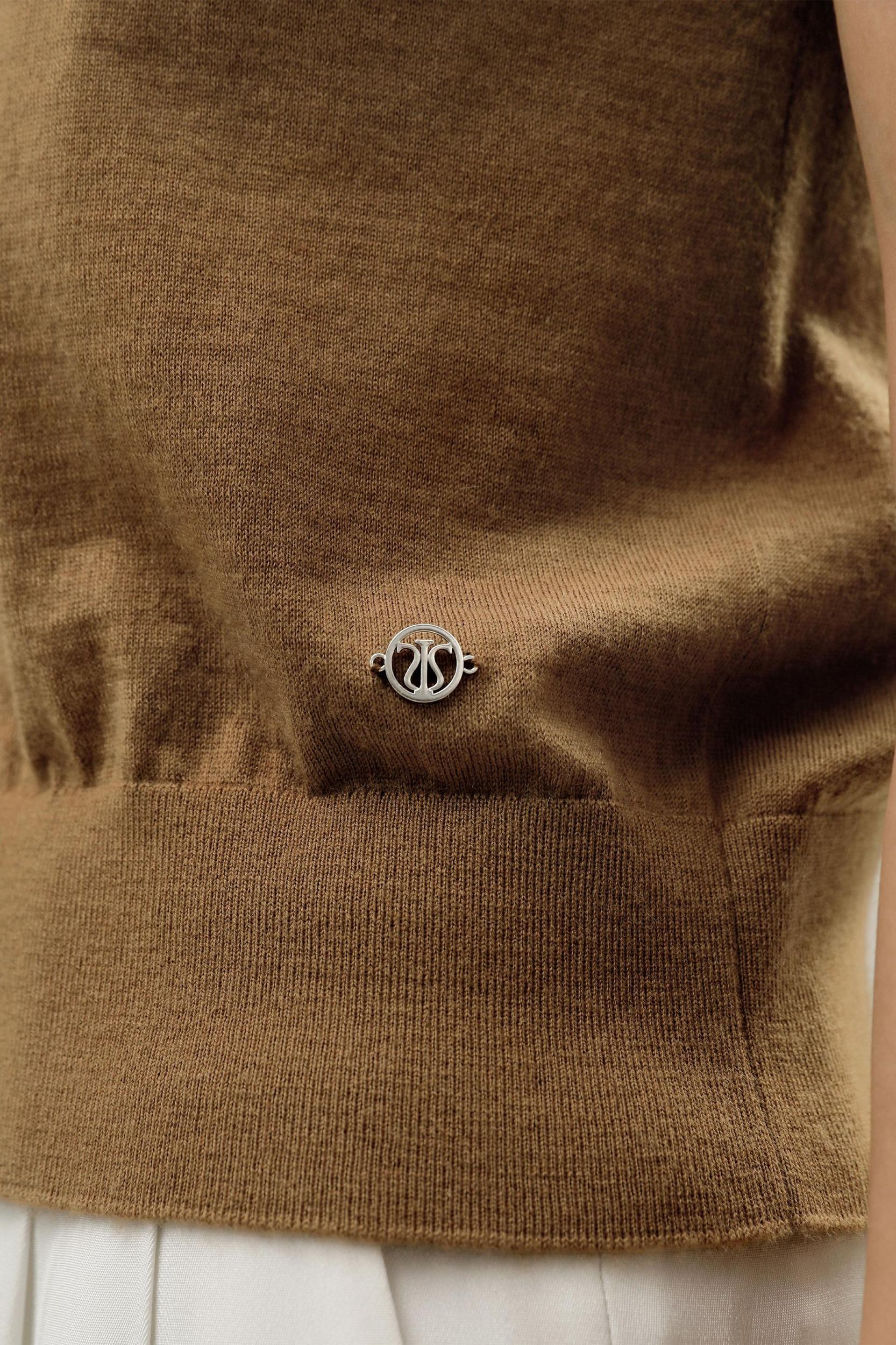 Cashmere Round Neck Sweater Product Image